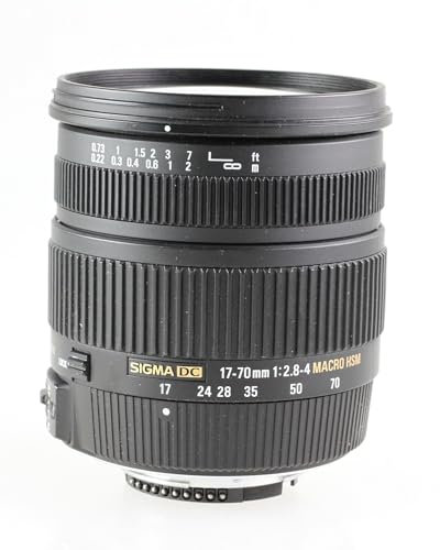 Sigma Objectif Macro 17-70 mm F2,8-4,0 DC OS HSM - Monture Nikon