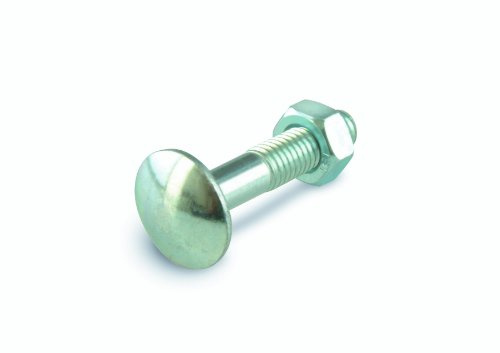 Suki 6112021 Boulons Japy Tête Ronde Collet Carré (TRCC) Acier zingué M 6 x 30 50 pièces