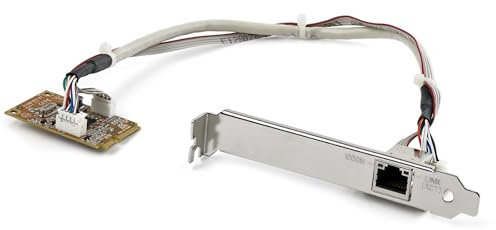 StarTech.com Carte réseau Mini PCI Express vers 1 port Gigabit Ethernet - NIC (ST1000SMPEX)