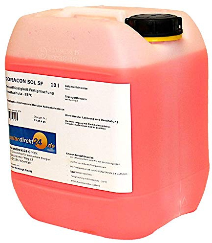 Solarflüssigkeit Coracon Sol 5F 10 Liter Gebinde