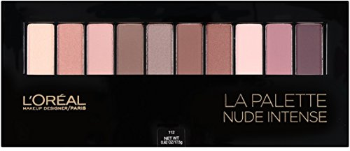 L’Oréal Paris Makeup Colour Riche Eye 'La Palette Nude' Eye Shadow Palette with Brush, 112 Nude Intense, 0.62 oz.