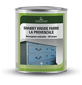 Shabby Chic - Pintura a la tiza mate para muebles, estilo vintage, 375 ml, azul