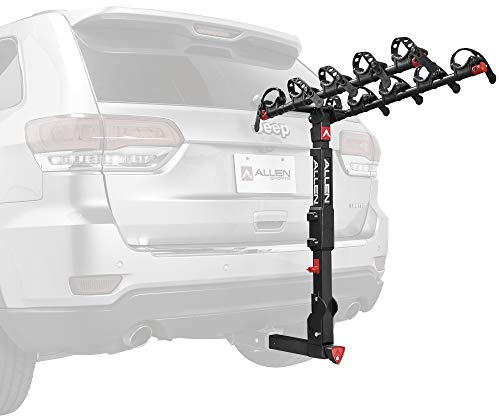 Allen Sports Premier 5er-Fahrradträger mit Schnellverschluss, für 5,1 cm Kupplung, Modell QR555