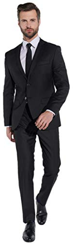 Steffen Klein Herren Designer Anzug - Slim Fit - Zweiteiler Business Anzug