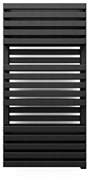 Terma Electric Towel Rail, Steel, Metallic Black, 870h x 450w