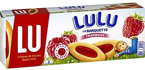 LU Lulu La Barquette Frambuesa 120g (Pack de 6)
