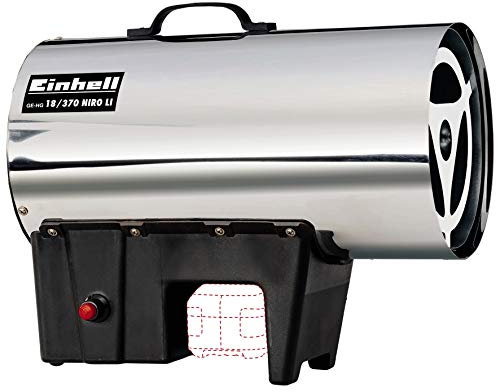 Einhell Akku-Heißluftgenerator GE-HG 18/370 Niro Li-Solo Power X-Change (Lithium-Ionen, 37 kW, rostfreies Edelstahlgehäuse , Piezozündung, ohne Akku und Ladegerät)