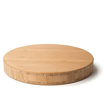 SUITEFOOD - TAGLIERE TAKE BAMBù DI DESIGN - ALTO 6CM DIAMETRO 30 - STRUMENTO PROFESSIONALE - IDEALE DA USARE CON LA MANNAIA CINESE