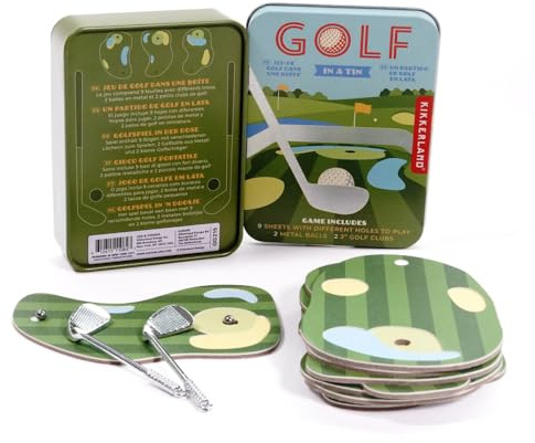 Kikkerland Golf Neuheiten in Spielen, Mehrfarbig (GG215)