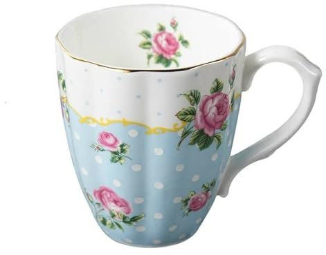 VIXDA Taza de Porcelana de Hueso de Estilo inglés, Taza de Agua Grande Concisa, Tazas de café de cerámica, Taza de Leche de cerámica con Personalidad, Vaso de Desayuno