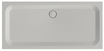 Piatto doccia rettangolare Bette Ultra con supporto minimo per vasca, 1700x800x35mm, 5971; colorazione: argento