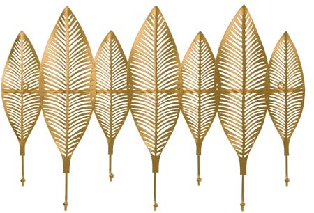 QUVIO Kleiderständer, Wandgarderobe, Möbel Für Heimverbesserung, Kleiderbügel, Kleiderständer, Kleiderständer, Kleiderständer hängend, Rack Für Garderobe, Jacken, Hüte, Taschen, Kleiderhaken, 7 Federn