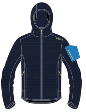 CMP MAN Jacket FIX Hood - 46