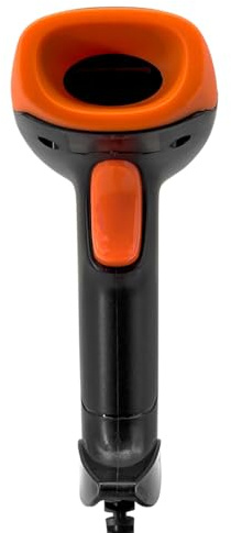 1D 2D QR Barcode Scanner CMOS Bildsensor USB Kabel Continuous Scanning 80M Wireless Paper Screen PDF417 Kompatibel MacOS (USB Connect)