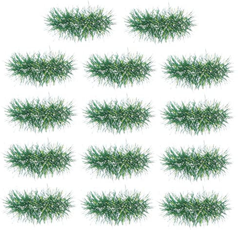 TOKIDNY Touffes Herbe Statiques pour Maquettes Gazon Artificiel Décor De Chemin De Miniature Ornement Herbe Artificielle