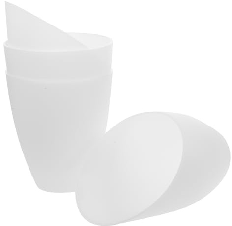 Sewroro 4pezzi Paralume Piccolo in Plastica Di Ricambio Paralume Per Lampada Da Tavolo Coprilampada Per Lampada Da Scrivania Decorativo Per Illuminazione Calda