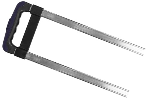 MUCKLILY Maniglia Telescopica in Lega Resistente per Carrello Zaino Scolastico Asta di Traino Regolabile per Trolley Accessorio di Ricambio Compatibile Vari Modelli