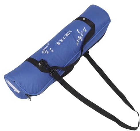 TOYANDONA Mundharmonika Etui aus Canvas Tragbare Melodica Tasche für 32 Tasten Blau Robust und Kompakt mit Griff Aufbewahrungstasche für Musiker und Reisende
