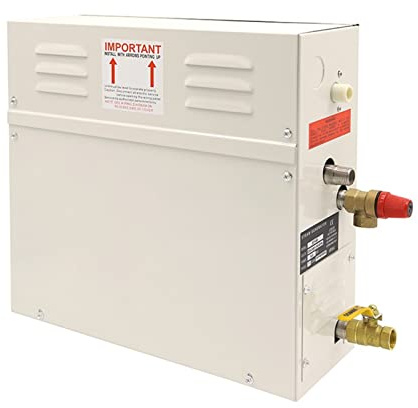 Générateur de vapeur pour sauna, 1 2KW Générateur de douche à vapeur Kit de douche à vapeur économique Générateur de douche d'origine Sauna résidentiel Sauna Small Steam Baign Générateur