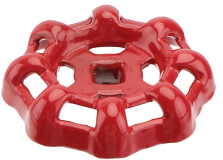 FUOYLOO Kupfer Ventilgriff Handrad Ersatzgriff für Absperrventil mit Vierkant 6x6mm Geeignet für Außenwasserhahn und Gartenbewässerung