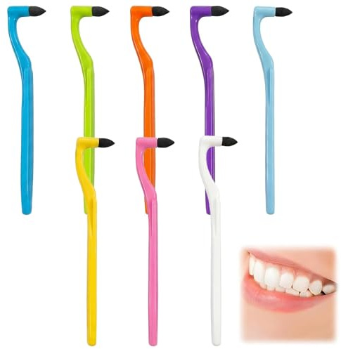 8 pezzi Kit per l'igiene dentale, Rimozione Tartaro Denti, Smacchiatore Denti Professionale, Strumento manuale per la rimozione di macchie e tartaro, Pulizia, per Sbiancante(1)