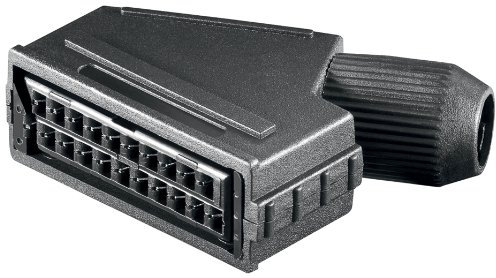 Wentronic Scart Adapter Scart Black Cable Interface/Gender Adapter – Cable Interface/Gender Adapter (Scart, Black)