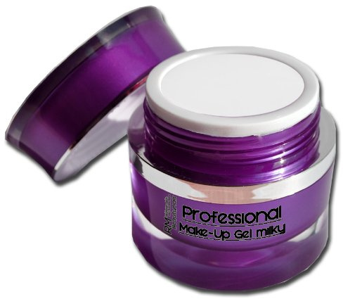 5ml Professional Make-Up Camouflage Gel Milchig Weiss Mittelviskos