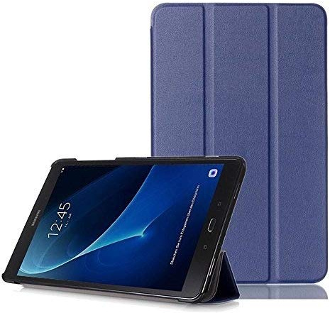 Hülle Kompatibel mit Galaxy Tab A6 SM-T580, Felfy Synthetik-Leder und TPU Backcover Etui Flip Tasche für Samsung Galaxy Tab A (2016) SM-T580N/T585N 25,54 cm (10,1 Zoll) Tablette mit Holder Stand
