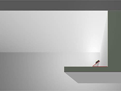 2m LED Trockenbauprofil AWP für vorhandene Lichtvouten für Gipskartonplatten Stahl Zinkblech