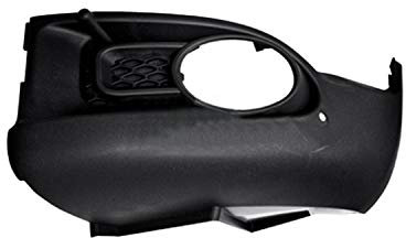 Griglia destra paraurti goffrata nera con sede fendinebbia, Compatibile con FIAT PANDA CLIMBING 4X4 - NATURAL POWER dal 01/2013