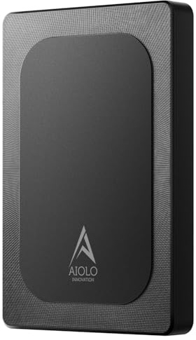 Aiolo Innovation Disque Dur Externe 320Go -Portable Ultra-Mince 2.5 Memoire Externe USB 3.0, SATA Stockage HDD pour PS4, Xbox, PC, Mac, Ordinateur de Bureau, Ordinateur Portable, Smartphone, Wii U