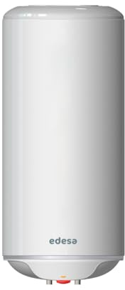 Edesa, One - Calentador de Agua Electrico Vertical, Termo Eléctrico 30 Litros, Regulación Externa y Cuba Vitrificada, 43,3x44,8x45,1 cm - Fabricado para Instalación en España (Clase energética C)