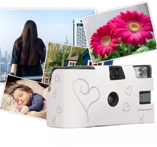 Einwegkamera-Großpackung für Hochzeiten, 35-mm-Einwegkamera mit Blitz, 27 Filme, Retro-Filmkamera für Jubiläumskonzerte, Reisen, Camp-Partys