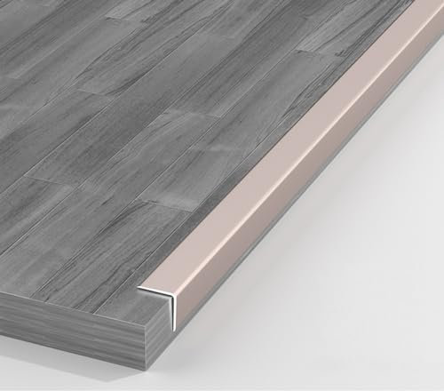 Strisce di rivestimento per gradini in lega di alluminio per scale interne/esterne