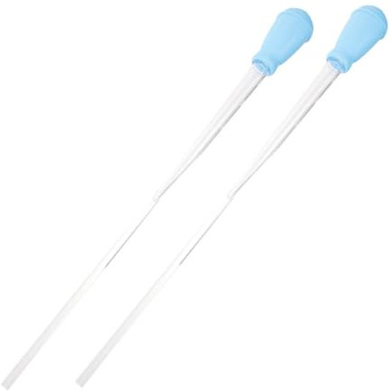 SHINEOFI Lot De 2 Urinoirs Muraux À Ventouse pour Aquarium Outils De Nettoyage Manuels Changeur d'eau Pompe À Siphon Compte-Gouttes pour Aquarium Distributeur Automatique De