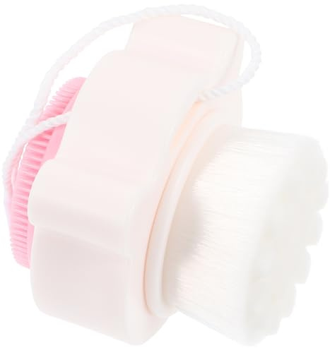 PACKOVE Spazzola per Pulizia Viso in Silicone, Delicata sulla Pelle, Pulizia Profonda dei Pori, Manico Ergonomico, come Regalo di Natale