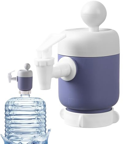 Bomba Manual de Agua Potable - Bomba Manual De Agua con Pitorro A Presión | Recambios para Garrafas De Agua De 4 litros para Viajes Hogar Escuela Estudio