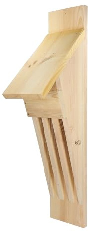 Fledermauskasten Typ MKW - Zur Montage an einem Baum - Unterschlupf für Fledermäuse - aus massivem Nadelholz