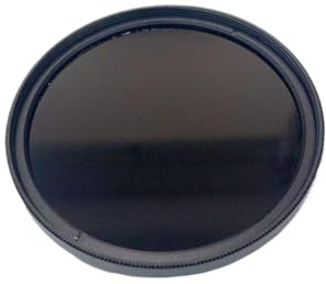 Glass Filter Lens, 254nm Pass Filter Glass ZWB3 UG5 Black 43-95mm x 2mm Pack of 12(52MM-2MM)