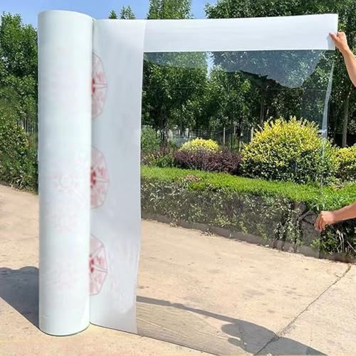 Transparente Polycarbonat-Platte, 1 mm, wasserdichte Überdachung für Pergolen und Gewächshäuser, UV-Schutz, leicht zu schneiden und zu biegen, Endurance-Board (100 x 1500 cm)