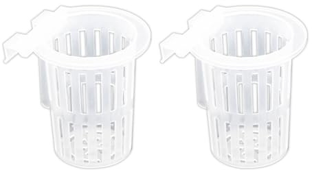 2pieces Aquariums Planter Basket Fishtanks Planter Holder Fishtanks Cultivation Rack Hydroponic Plant