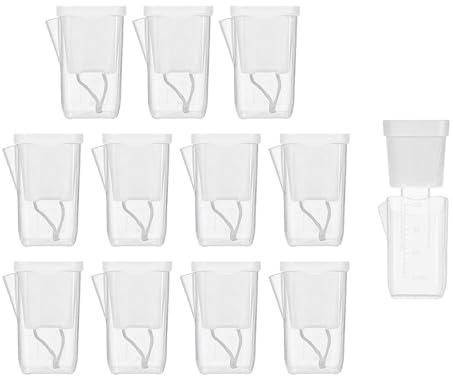 Baoblaze Set di 12 vasi autoirriganti con indicatore del Livello dell'Acqua e Fori di drenaggio, Ideali per la Coltivazione in o per davanzali, L