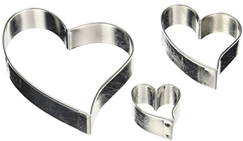 Staedter Städter 002128 Lot de 3 emporte-pièces en Forme de cœur