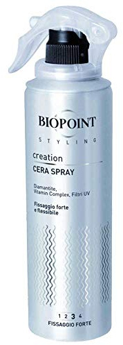 Biopoint Cera Spray per Capelli - 150 ml, fissaggio forte e flessibile