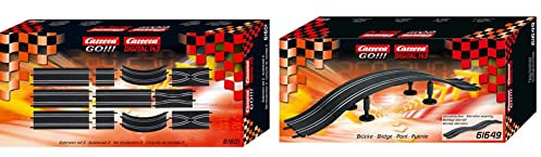 Carrera GO!!! Ausbauset 2 20061601 Erweiterungsartikel & Kamelbuckel / Überfahrt Erweiterungsset für DIGITAL 143, GO!!! Plus GO!!!