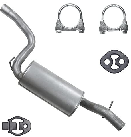 Polmo Mitteltopf Auspuff für Focus C-Max 1 I MK1 C-Max 1 I MK1 Focus 2 II MK2 Volvo V50 1 I S40 2 II M 2.0 TDCi 2.0 D