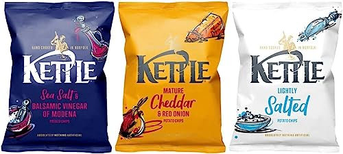 Kettle Chips Mixed 25 g (Pack of 2 x 48) - By Shop 4 Less