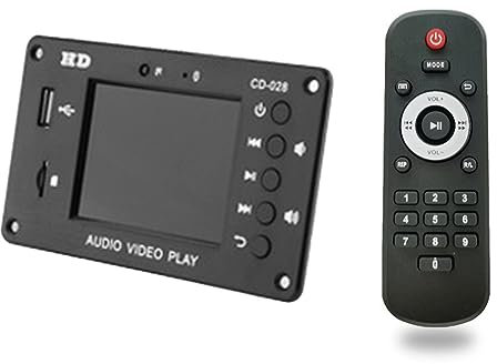 Portatile HD Auto Lossless Full Format MP5 Bluetooth 5.0 Calendario Orologio Sveglia 2.8 Pollice TFT Modulo Audio FM