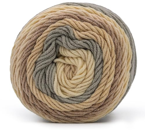 Baumwolle zum Häkeln Farbverlauf Weich 100g(100gx1) HäkelBaumwolle Dickes Garn Weich Baumwolle Zum Häkeln Farbverlauf Bunte Baumwolle Weben Baumwolle Für Schal Zum Stricken