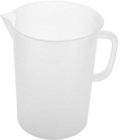 Alipis Jarra Medidora De Líquidos Grande 5000 Ml Plástico Resistente Medición Precisa Para Aceite De Motor Uso Automotriz Profesional Taza Medidora Graduada Recipiente Medidor